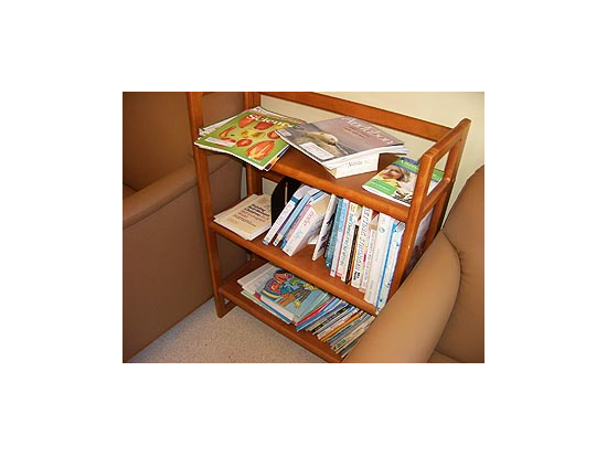 Books in the Waiting Area for Children