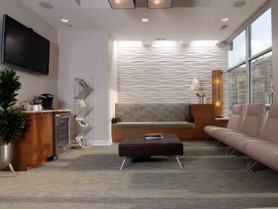 ORA Oral Surgery and Implant Studio Family Waiting Room