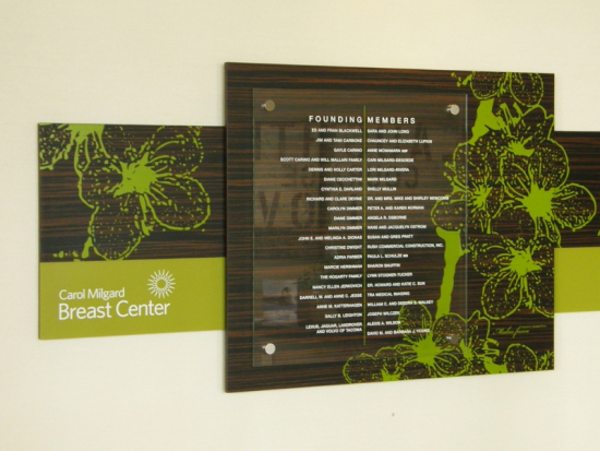 Donor/Foundation Signage