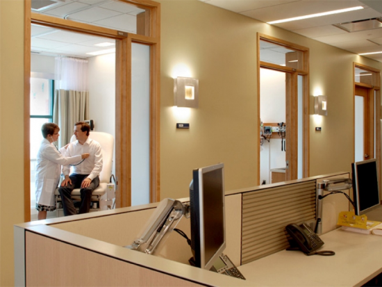 Exam Room and Work Stations