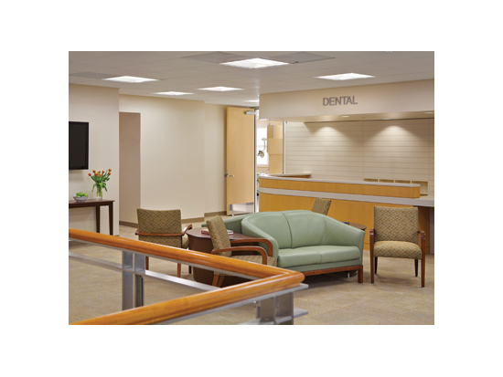 Waiting Area, Dental, Second Floor