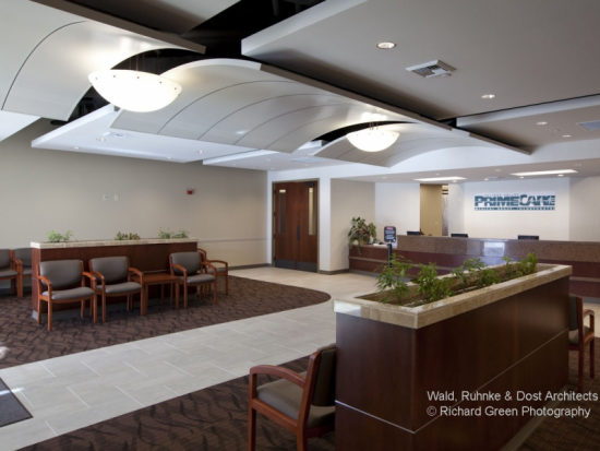 PrimeCare Reception Area