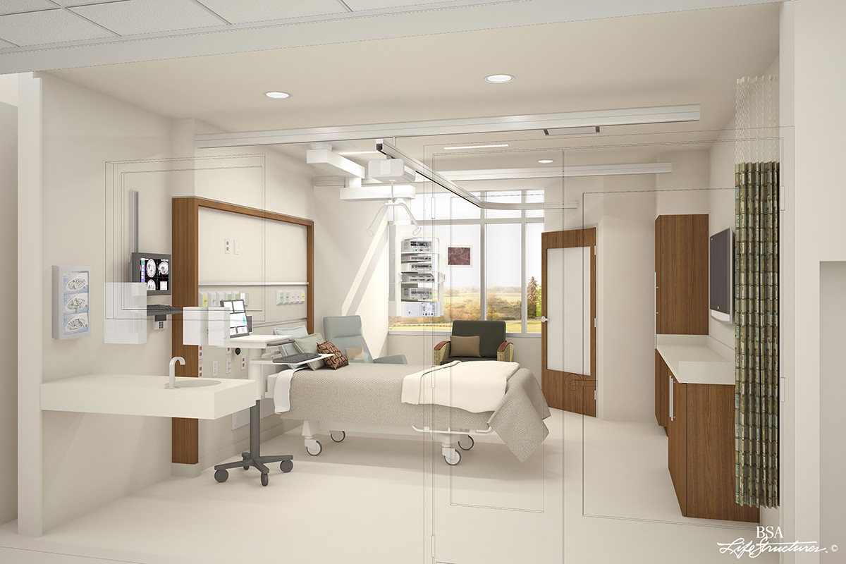 Intensive Care Unit Patient Room