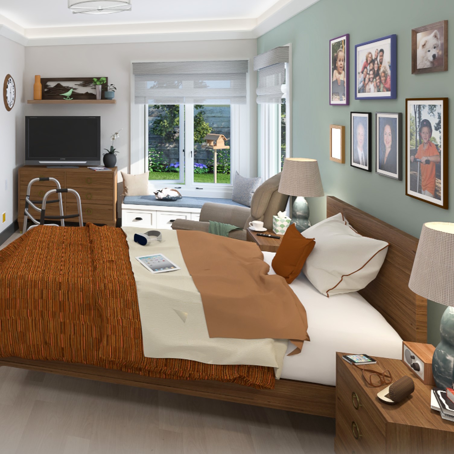 Senior Living Resident Room The Center for Health Design